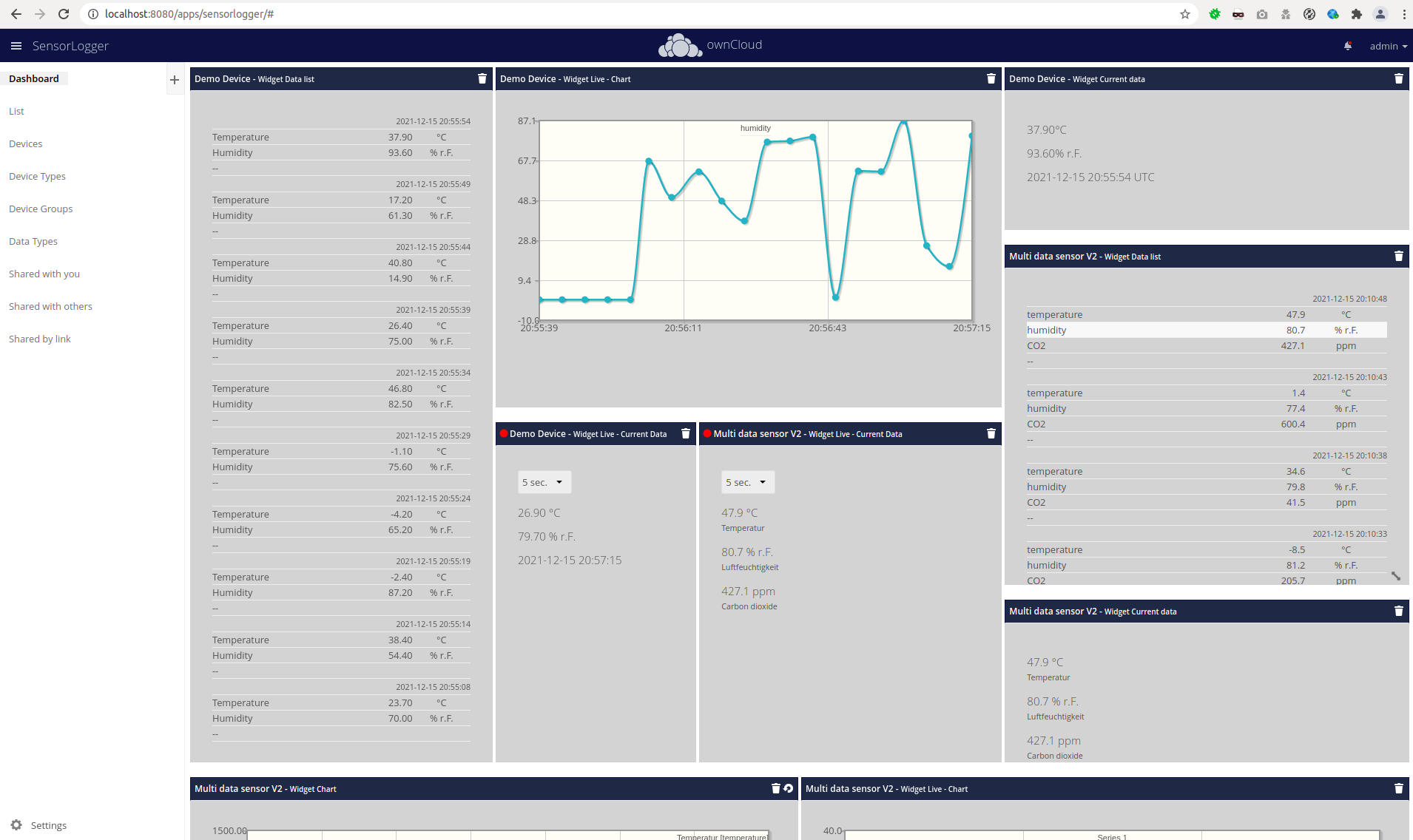 GitHub - alexstocker/sensorlogger: Log sensor data to your owncloud ...